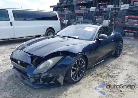 2017 Jaguar F-Type Premium from USA, damaged, VIN SAJWA6AT2H8K42838